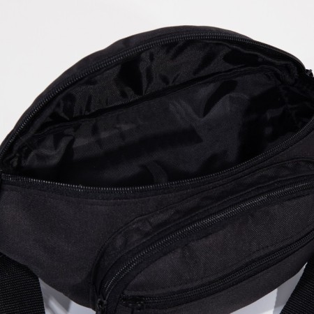 Lightning waist bag, 1 department, 2 external pockets, adjustable belt, black color-4