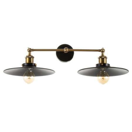 Sconces "Kandela" 2he27 black 22x22x10cm-1