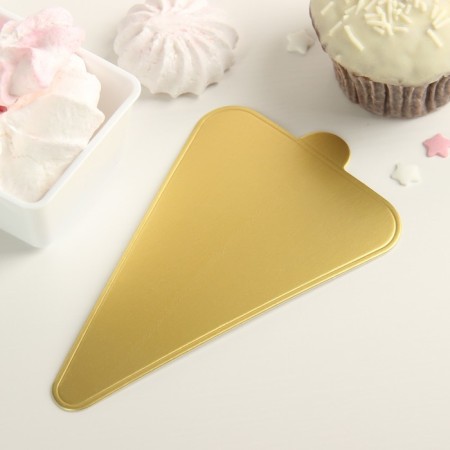 Subway for the cake "Gold", 12.5 × 7.5 cm