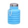 Folder bottle, 500 ml, 7 x 21 cm, silicone