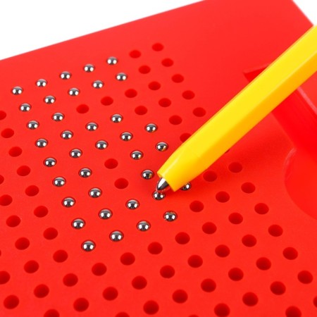 Magnetic tablet for drawing "Magnetic drawing", Smeshariki, 380 holes-4