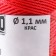 Thread twisted pp 3PR d = 1.1mm (100, beige, yellow, green, red, syn. Ts4 "set 5 pcs)