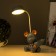 Table lamp with a "bear" LED 2W 3000K USB battery blue 15x14x30 cm