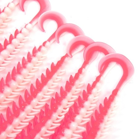 Twister Yaman Pro Ruff, 7.6 cm, color #27-Red White, packaging 10 pcs.-3