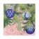 New Year's napkins paper Grandpero Deluxe "Luxurious Christmas tree", 3 layers, 33x33 cm, 20 pcs