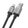 Cable Baseus, Type -C - USB, 5 A, 100 W, 1 m, black