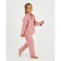 Pajama nursery (shirt, trousers) kaftan "stars", p. 110-116, pink