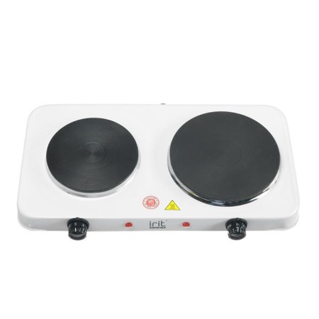 Electric tile IRIT IR-8220, 2500 W, 2 burners, white-3