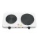 Electric tile IRIT IR-8220, 2500 W, 2 burners, white