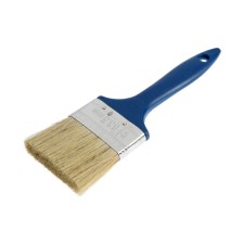 Brush flat tundra, mixed bristles, plastic handle, 2.5 