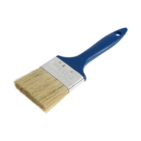 Brush flat tundra, mixed bristles, plastic handle, 2.5 ", 63 mm
