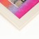 Photo frame plastic, textiles in 2 photos "Sunset" with clothespins, gold 27.7x23 cm