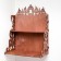 Decorative shelf, walnut, 58x46x25 cm