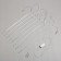 Garland "Icrugs" 2.5 × 0.5 m, IP65, transparent thread, 288 LED, glow warm white with a drain effect, 12 V