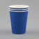 Paper glass "Blue" 250 ml, diameter 80 mm