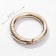Karabin ring, d = 25/35 mm, thickness - 5 mm, 5 pcs, gold color