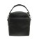 Male bag, genuine leather, black 17x5x22 cm
