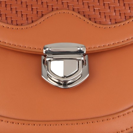 Bag's fastener, 3.3 × 3 cm, silver color-3