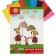 Colored paper A4, 8 sheets, 8 colors KOH-I-NOOR OFSET, 65 g/m²