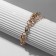 Bracelet Metal “Wheel” chain, color black gold, l = 16 cm