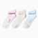 Set of female socks (3 pairs), white color, size 23-25