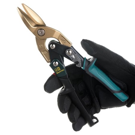 Scissors Kraftool Titan, for metal, direct cut, 260 mm-1