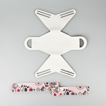 Gift handbag "White", 12 x 13 x 5.5 cm-4