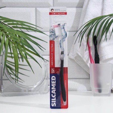 Silcamed Hard toothbrush, hard, 1 pc.-4