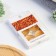 A set of tea candles flavored "sandalwood" in a gift box, 6 pcs