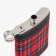 Flood for alcohol "Cell", stainless steel, gift, army, 240 ml, 8 oz