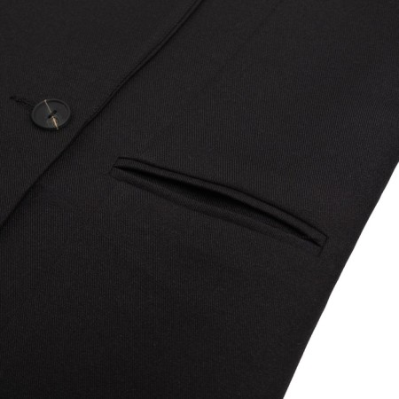 Women's jacket Minaku: classic color black, size 48-7
