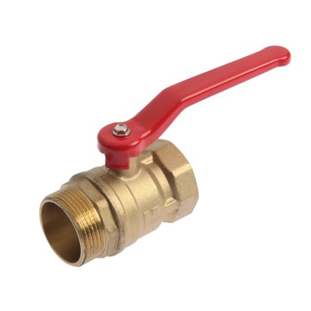 Ball valve, inner/outer thread 1 1/4 ", pen
