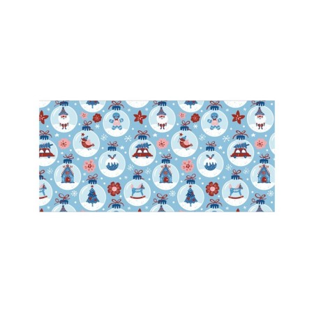 Basket for storing things "New Year's balls", size 40x60 cm-1
