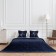 Cover with pillowcases "Bridget", size 230x250 cm, blue color