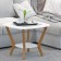 Journal table "Melbourne", 650 × 650 × 500 mm, white color