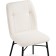 Stool on a metal frame Denis Metal/Builder fabric, black/white 46x59x87 cm