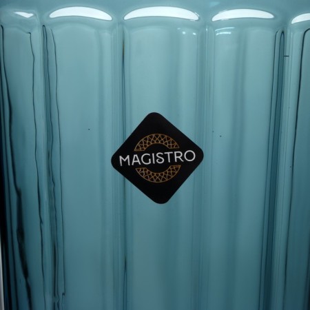 Glass glass Magistro "La-Channel", 350 ml, blue color-3