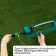 Pensor sprayer, under connector, metal, plastic, Greengo
