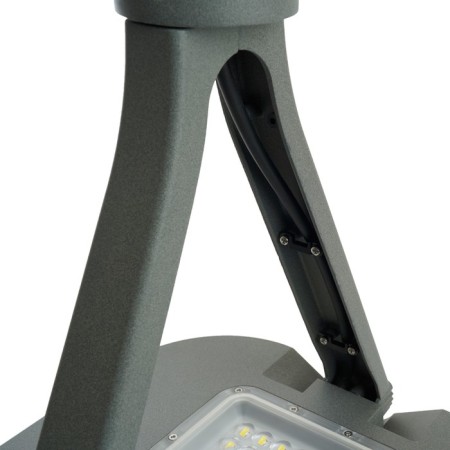 Street Light Feron SP7030, IP65, 50 W, 301x74x441 mm, color gray color-7
