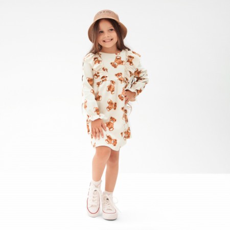 Baby dress with ruffles KAFTAN "Bear" R.28 (86-92)-1