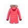 Winter park for a girl, height 152 cm, pink color