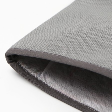 Грелка на чайник Этель Home collection grey 28х28см, 61%лён, 39%хл-3