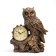 Table hours "Fireplaces. Owl", discrete move, dial D-11 cm, 31 x 34 cm, aa