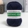 Knitted yarn 100% cotton "lentino mini" 100 g 40 m color 30 dark blue
