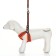 The ammunition kit is soft, reflective, leash 120 x 1.5 cm, Osh 35-53 cm, orange