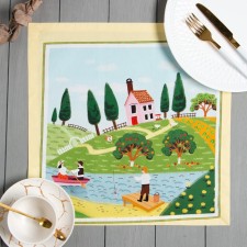Ethel Tuscan Ethel Napkin 40x40 cm, type 4 (variety 2), 100% cotton, sarzha 190 g/m2