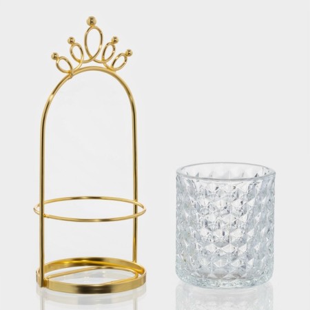 Glass candy "Bohemia. Crown ”, 9.5 × 20 cm-1