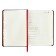 Leduced A5 Diary, 136 Velvet Index sheets, hard cover, artificial leather, lamination Soft Touch, lies, tinted block 70 g/m2, brown