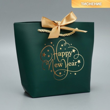 Gift package “Happiness in the New Year”, 14 x 17 x 7 cm, New Year-1