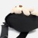 Bag over the shoulder, baby with a toy, black color, 12x7x20 cm